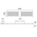 Flos Workmates Surface Large Full Spectrum | Plafondlamp