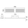 Flos Workmates Surface Large Full Spectrum | Ceiling lamp
