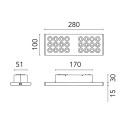 Flos Workmates Surface Small High Efficiency | Plafondlamp