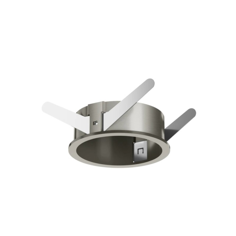 Flos Installation Frame Trim for Light Shadow Pro Ø 60 Fixed - Brushed Steel