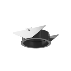 Flos Installation Frame Trim for Light Shadow Pro Ø 60 Adjustable - Black