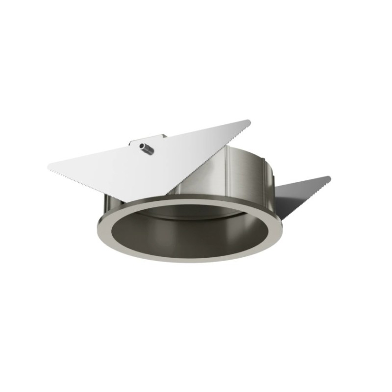 Flos Installation Frame Trim for Light Shadow Pro Ø 60 Adjustable - Brushed Steel