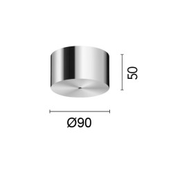 Flos Surface Power Supply Rose - DALI - Polished Silver