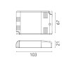 Flos LED Driver 32W Constant Current 350/500/700/900mA - Non Dimmable