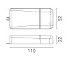 Flos LED Driver 20W DALI-2 Constant Current 250-700mA