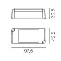 Flos LED Driver 20W Constant Current 500mA - Non Dimmable