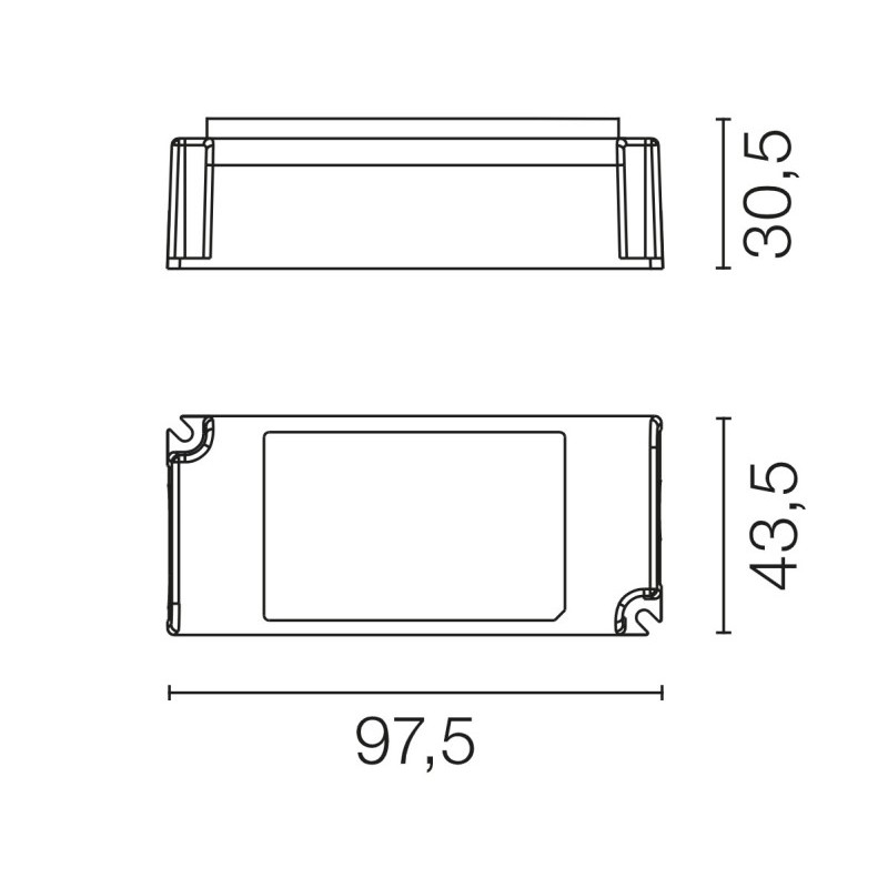 Flos LED Driver 20W Constant Current 500mA - Non Dimmable
