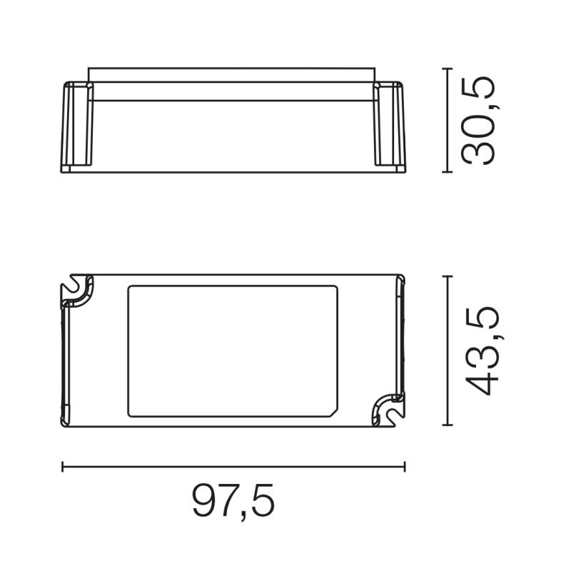 Flos LED Driver 20W Constant Current 600mA - Non Dimmable