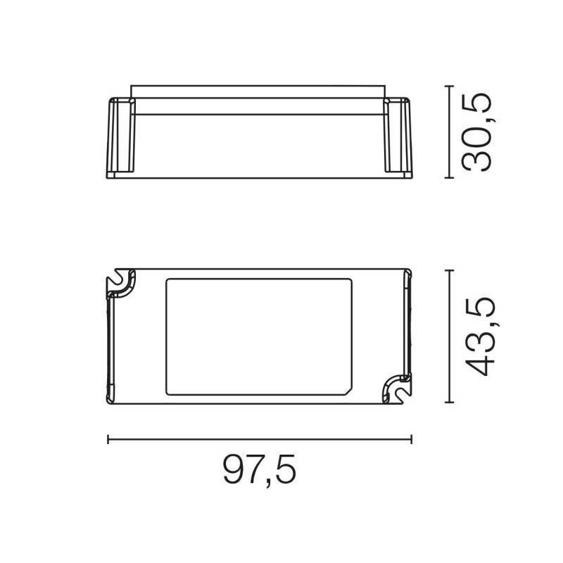 Flos LED Driver 20W Constant Current 800mA - Non Dimmable