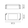 Flos LED Driver 20W Constant Current 800mA - Non Dimmable