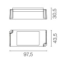 Flos LED Driver 20W Constant Current 1050mA - Non Dimmable