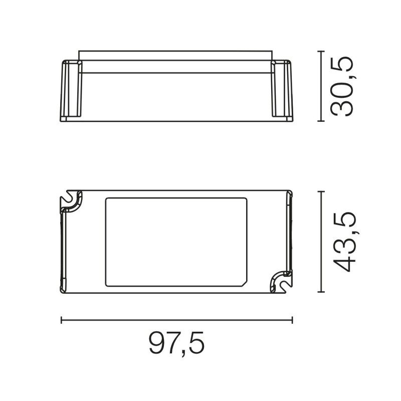 Flos LED Driver 20W Constant Current 1050mA - Non Dimmable