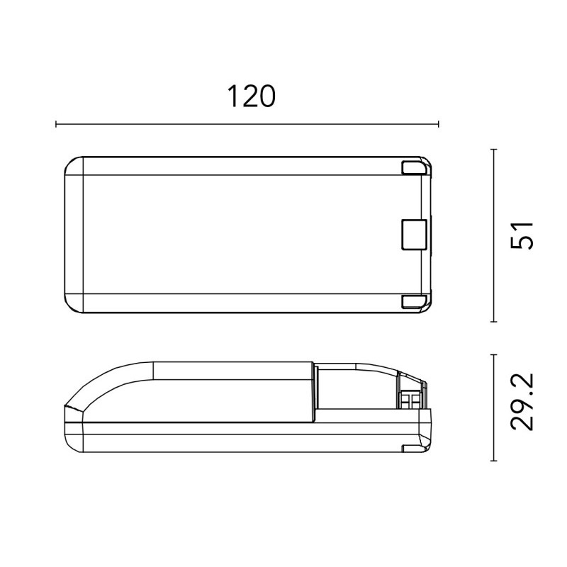 Flos LED Driver 20W DALI-2 Constant Current 500mA