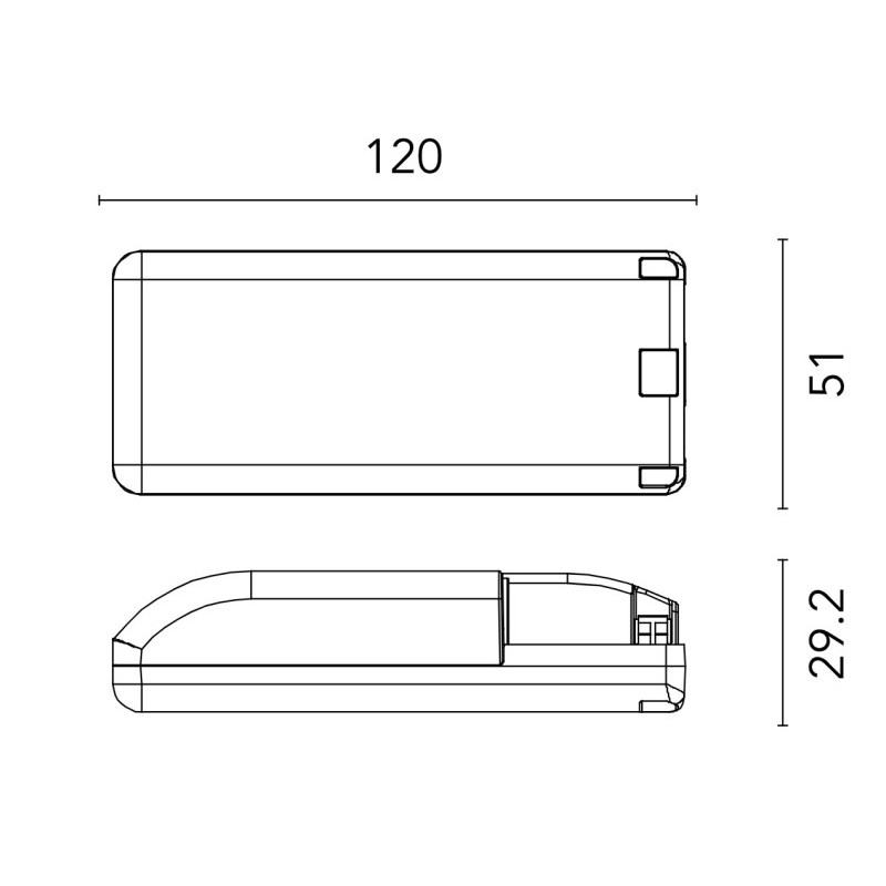 Flos LED Driver 20W DALI-2 Constant Current 900mA
