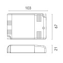Flos LED Driver 32W DALI-2 Constant Current 250-700mA