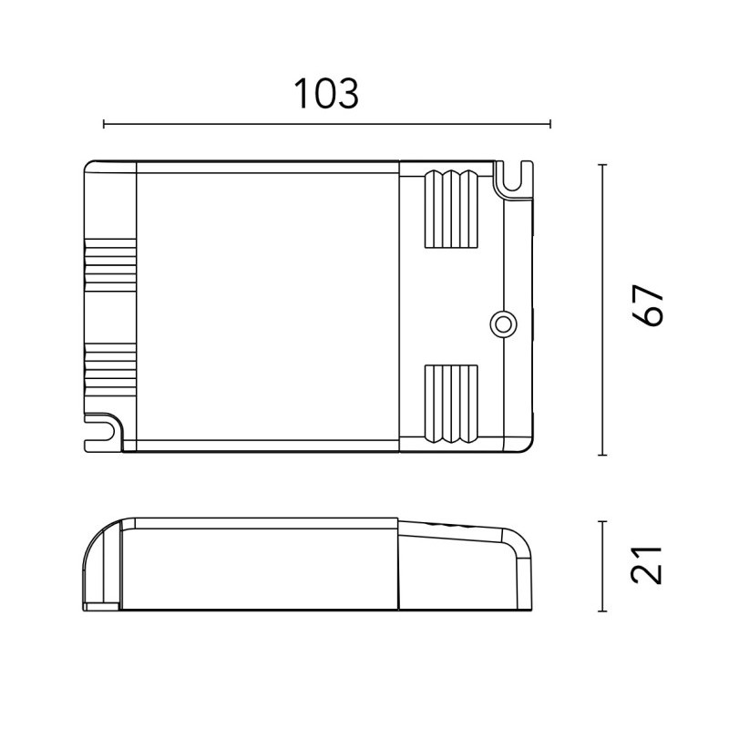 Flos LED Driver 32W DALI-2 Constant Current 250-700mA