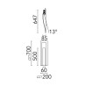 Flos Vertical Light Large | Applique
