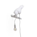 SELETTI Vogel lamp Links Indoor Wit