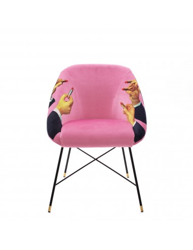 SELETTI Toiletpaper Chair - Lipsticks Pink