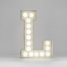 SELETTI Vegaz Metal Letter with LED - L