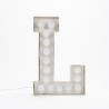 SELETTI Vegaz Metal Letter with LED - L