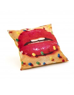 SELETTI Toiletpaper Pillow  - Mouth With Pins