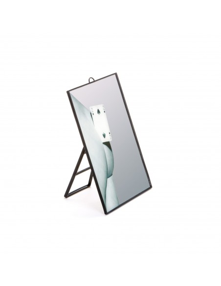 SELETTI Toiletpaper Spiegel 17,5x23 cm - Two Of Spades