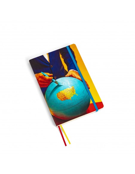 SELETTI Toiletpaper notebook groot - Globe