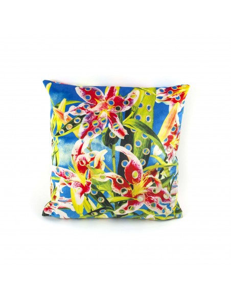 SELETTI Toiletpaper Pillow  - Flowers with holes