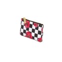 SELETTI Toiletpaper Portemonnee 15,5x9,5 - ROZEN OP SCHAAKBORD
