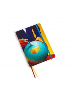 SELETTI Toiletpaper grand carnet de notes - globe