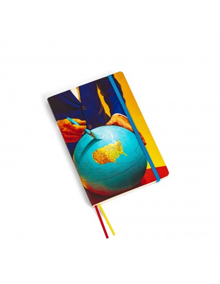 SELETTI Toiletpaper Notebook big - globe