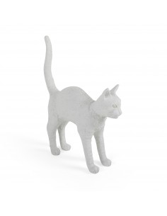 SELETTI The Jobby Chat Lampe Blanche