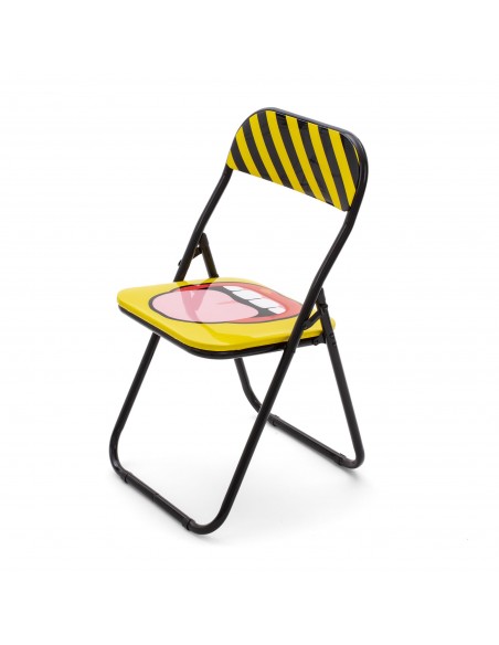 SELETTI Studio Job-Blow Folding chair  - Tongue