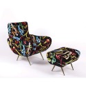 SELETTI Toiletpaper Fauteuil - Slangen