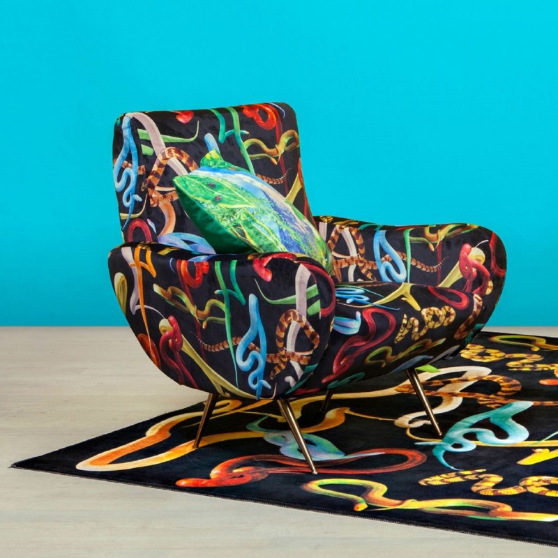 SELETTI Toiletpaper Fauteuil - Slangen