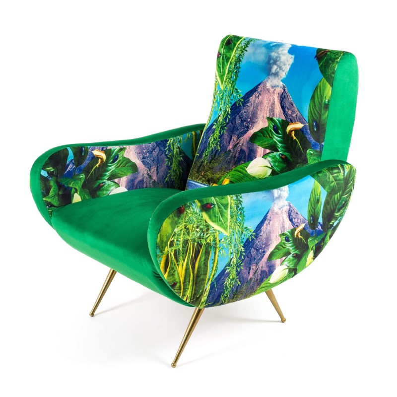 SELETTI Toiletpaper Armchair  - Volcano