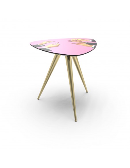 SELETTI Toiletpaper Side table - Pink - Lipsticks