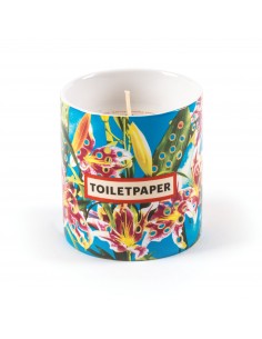 SELETTI Toiletpaper Candle in porcelain jar - Essence Squirrel's Sinfony