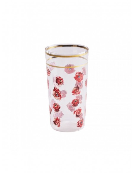 SELETTI Toiletpaper glas - rozen