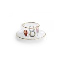SELETTI Toiletpaper glazen koffieset - I love you