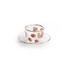 SELETTI Toiletpaper service à café en verre - roses