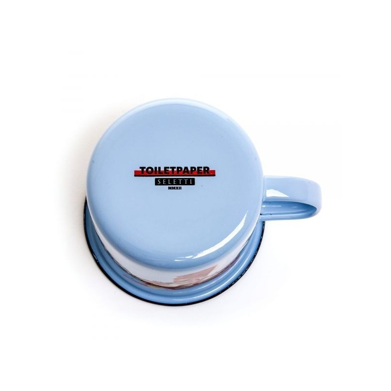 SELETTI Toiletpaper emaille mok - paard