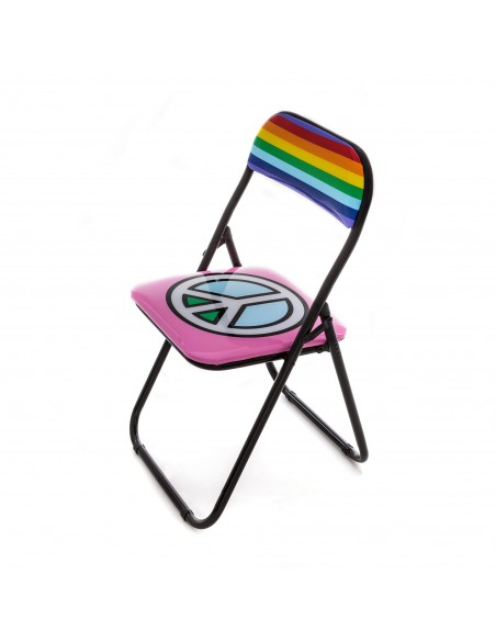 SELETTI Studio Job-Blow Folding chair  - Peace