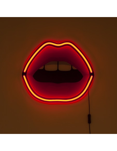 SELETTI Studio Job-Blow Neon lamp  - Mouth