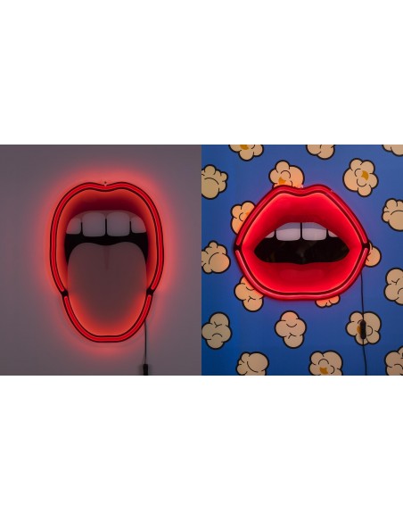SELETTI Studio Job-Blow Neon lamp  - Tongue