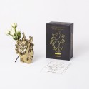 SELETTI Porseleinen vaas "Love In Bloom" - Goud