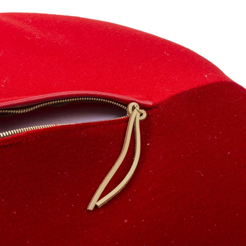 SELETTI Studio Job-Blow Hamburger sofa with Tomato and Gherkin