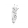 SELETTI Vase en porcelaine "Love In Bloom" - Transparent