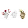 SELETTI Vase en porcelaine "Love In Bloom" - Transparent